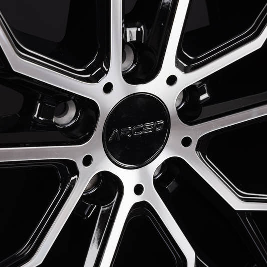 Arceo Wheels Valencia Black Diamond Alufelge 9.5x19 Zoll ET45 LK 5x120 ML72.6 – Bild 2