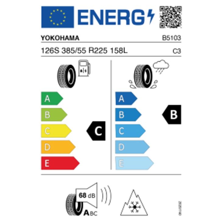 Yokohama 126S 385/55 R22.5 158L – Bild 2