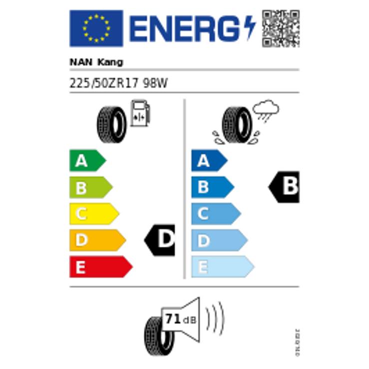 NAN Kang Sportnex AS-2+ 225/50 ZR17 98W Sommer – Bild 3