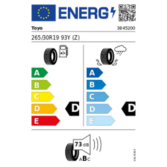 Toyo Proxes R888R XL 265/30 R19 93Y Sommer – Bild 2