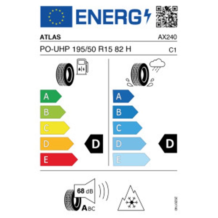 Atlas Polarbear UHP 195/50 R15 82H Winter – Bild 2