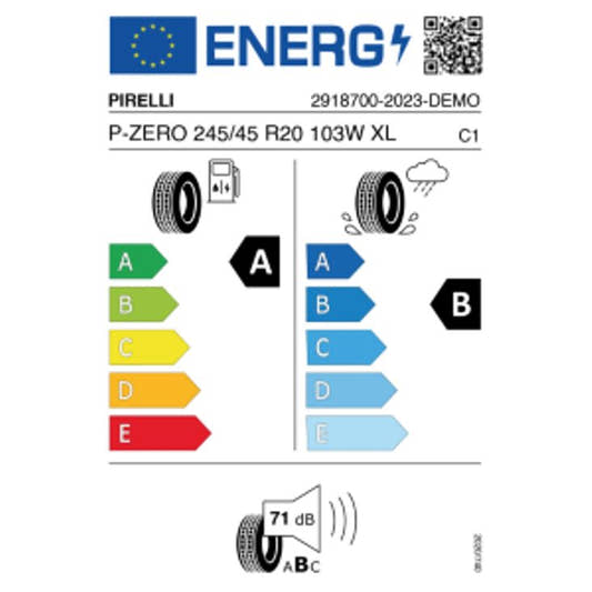 Pirelli P Zero (PZ4) (*) S.C. 245/45 R20 103W Sommer DOT 2023 – Bild 2