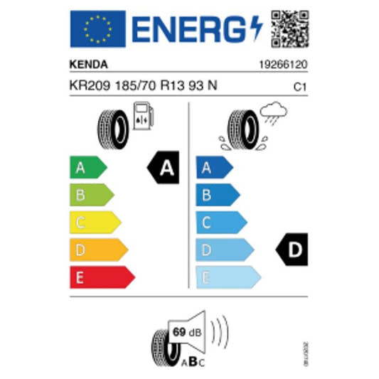 Kenda KR209 Kargotrail 3G XL 185/70 R13 93N Sommer – Bild 2