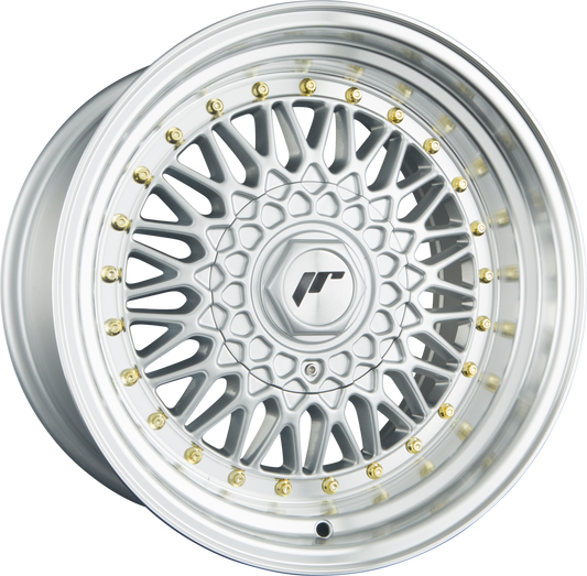 Japan Racing Wheels JR9 Silver Alufelge 7.5x16 Zoll ET25 LK 4x108 ML74.1 – Bild 2