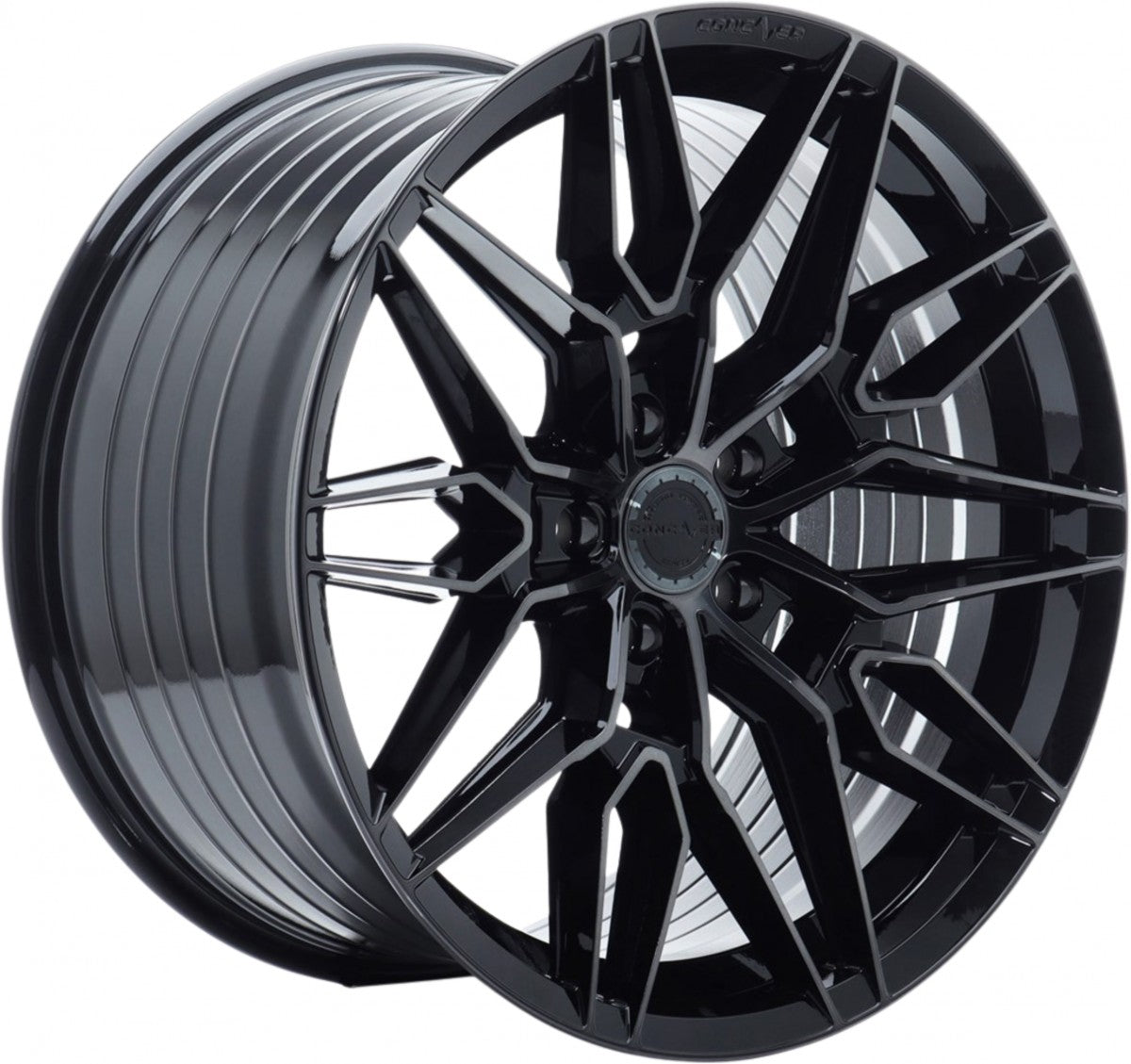 Concaver CVR6 double tinted black Alufelge 8.5x19 Zoll ET45 LK 5x112 ML66.6