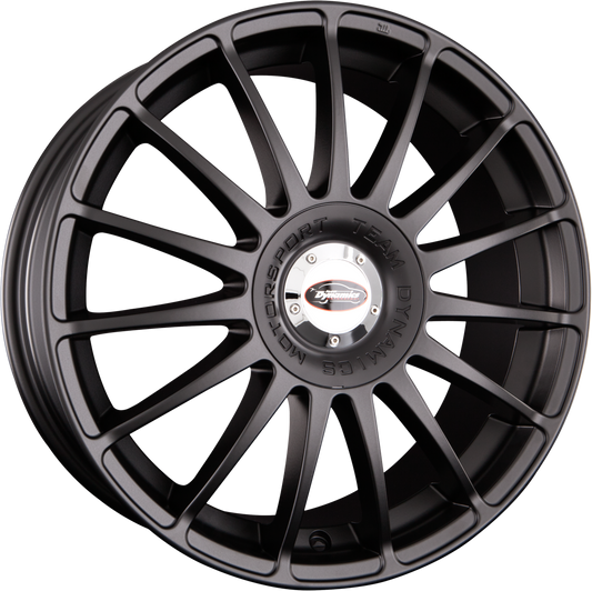 Team Dynamics Monza R Racing-Flat-Black Alufelge 7.5x18 Zoll ET25 LK 4x98 ML73.1 – Bild 2