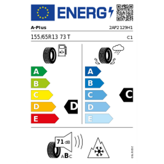 A-Plus A701 3PMSF 155/65 R13 73T Winter – Bild 2