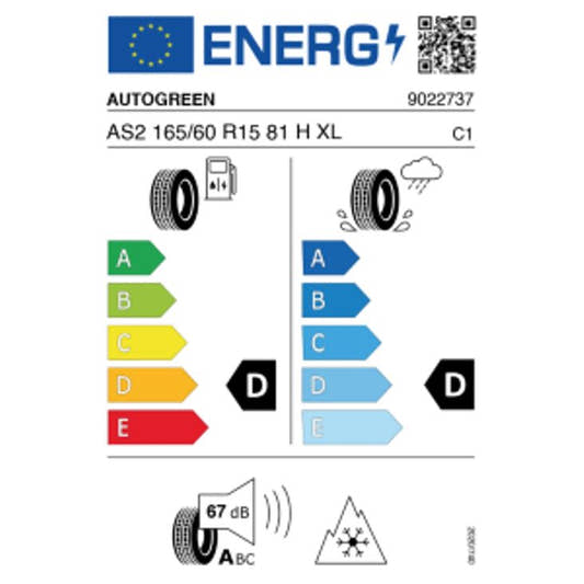 Autogreen Allseason Versat AS2 165/60 R15 81H Ganzjahr – Bild 2