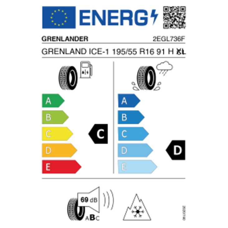 Grenlander Icehawke I 195/55 R16 91H Winter – Bild 2