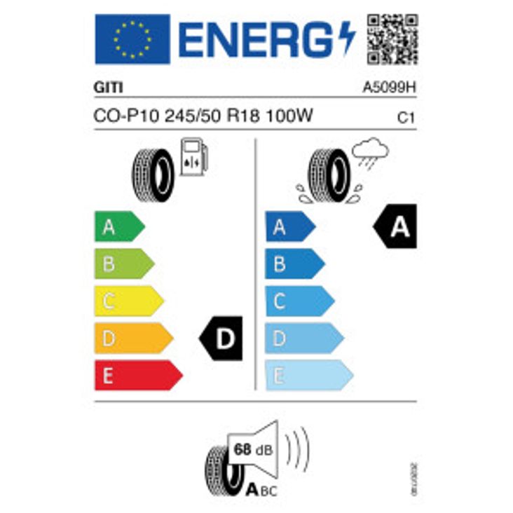 Giti Control P10 245/50 R18 100W Sommer – Bild 2