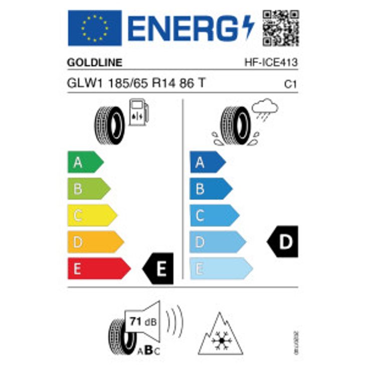 Goldline GLW1 Winter 185/65 R14 86T Winter – Bild 2