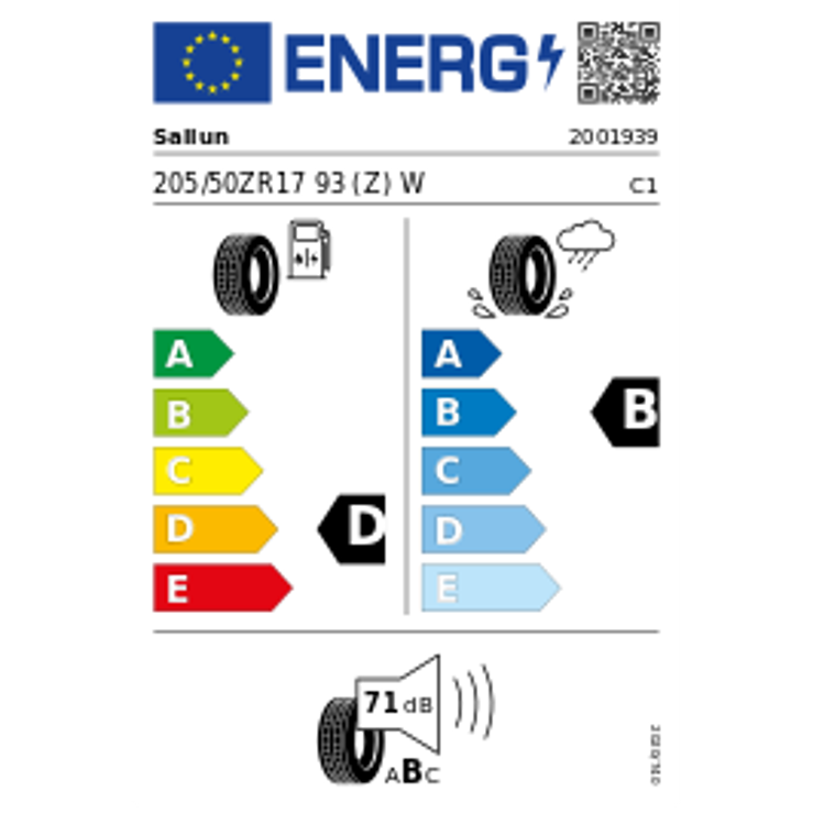 Sailun Atrezzo ZSR 205/50 ZR17 93W Sommer – Bild 2