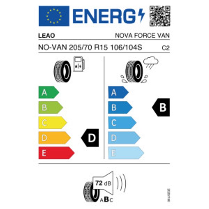 Leao Nova Force Van 205/70 R15 106/104S Sommer – Bild 2
