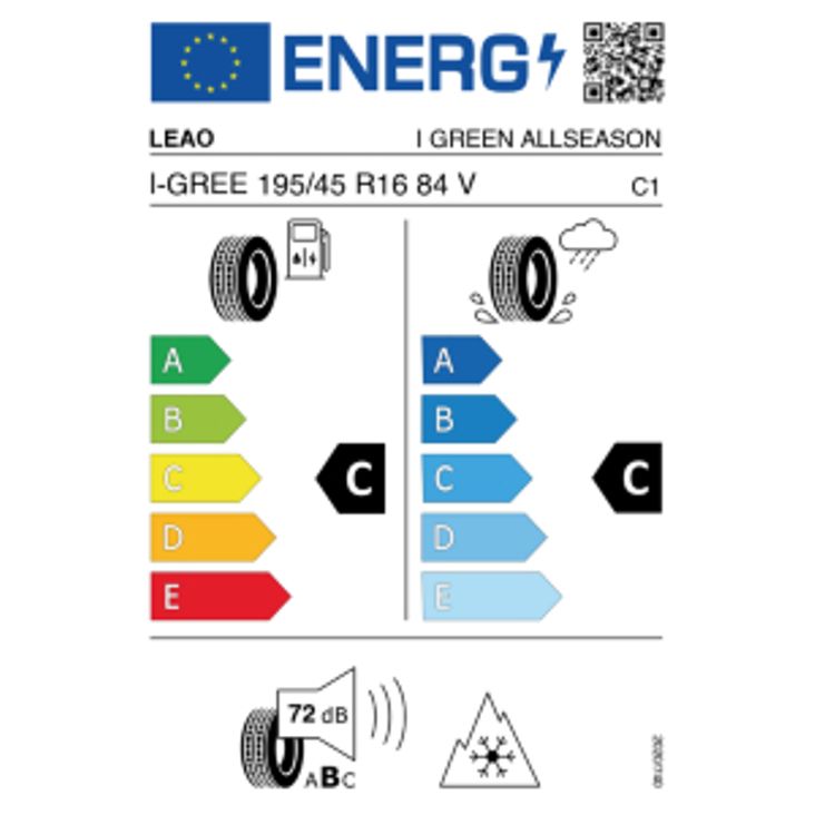 Leao I Green Allseason 195/45 R16 84V Ganzjahr – Bild 2