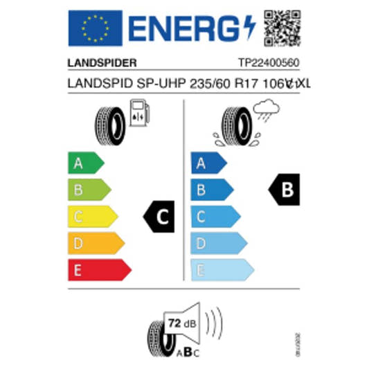 Landspider Sportraxx UHP 235/60 R17 106V Sommer – Bild 2
