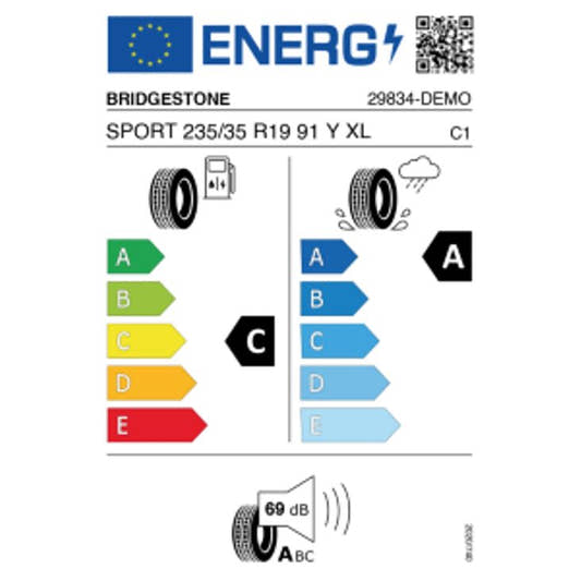 Bridgestone Potenza Sport 235/35 R19 91Y Sommer – Bild 2