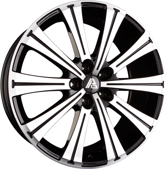 Drewske GHOST.10 Diamond-Black Alufelge 10x22 Zoll ET40 LK 5x120 ML74.1 – Bild 2