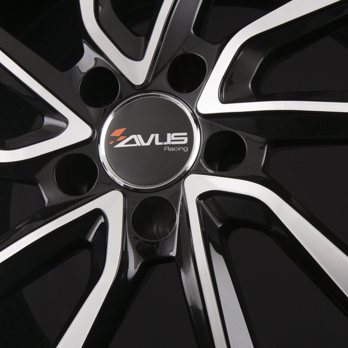 Avus Racing AC-518 Black Polished Alufelge 6x15 Zoll ET38 LK 4x108 ML63.4 – Bild 5