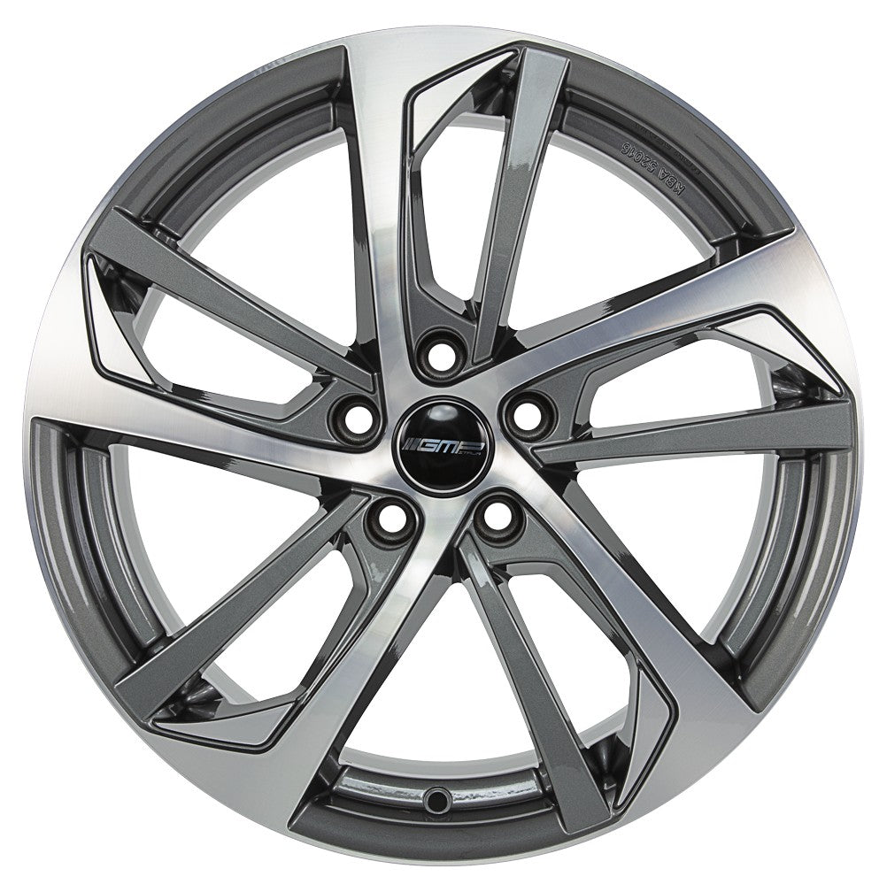 GMP Katana anthracite polished Alufelge 8.5x19 Zoll ET25 LK 5x112 ML66.6 – Bild 2