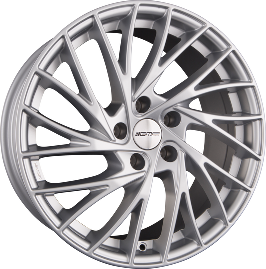 GMP Italia Enigma Satin Silver Alufelge 8x19 Zoll ET30 LK 5x112 ML75 – Bild 2