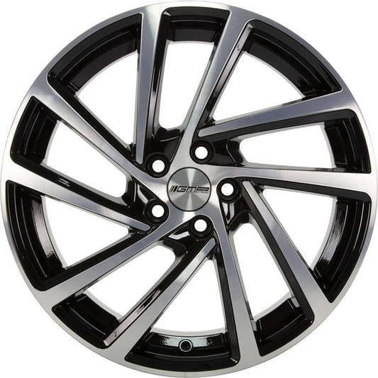 GMP Italia Wonder Black Diamond Alufelge 6.5x16 Zoll ET42 LK 5x100 ML57.1 – Bild 2