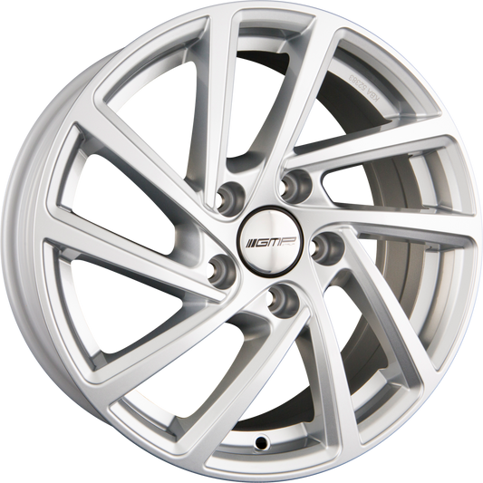 GMP Italia Wonder Silver Alufelge 7.5x18 Zoll ET45 LK 5x112 ML57.1 – Bild 2
