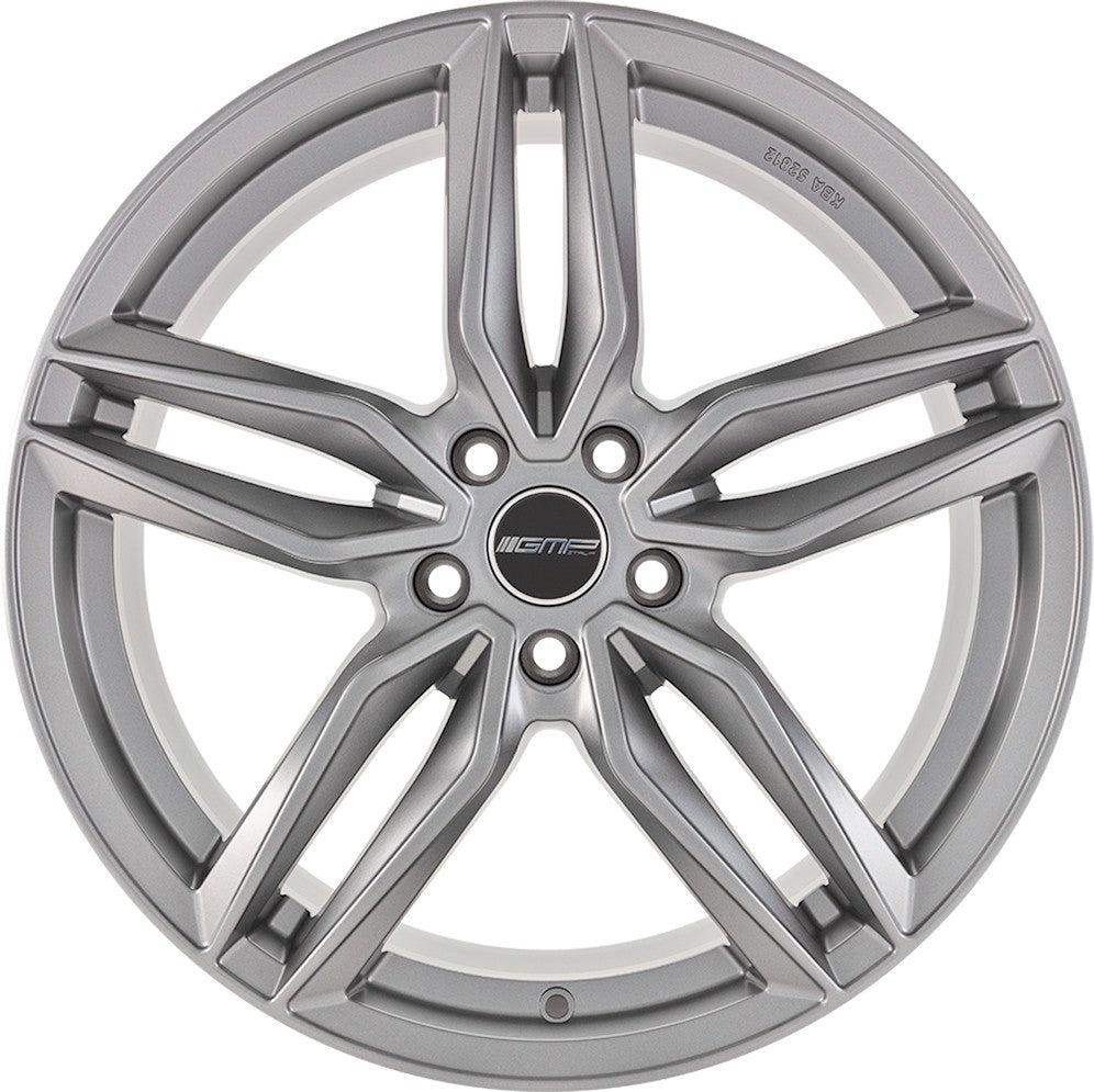 GMP Fasten silver Alufelge 8.5x20 Zoll ET45 LK 5x114.3 ML73.1 – Bild 2