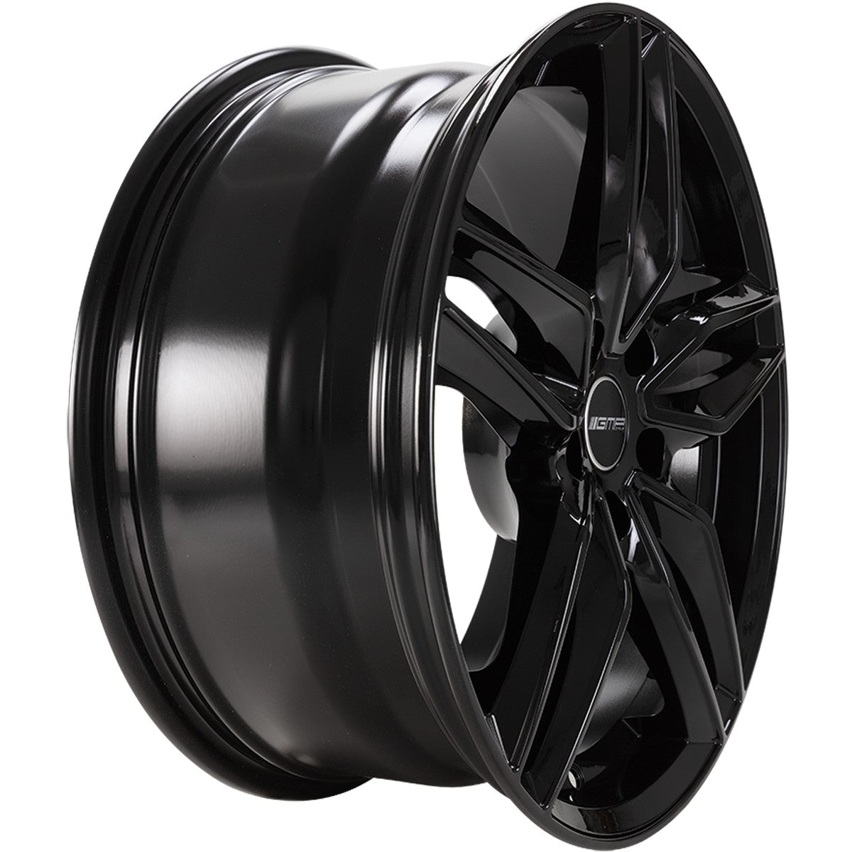 GMP Fasten black glossy Alufelge 9.5x20 Zoll ET35 LK 5x112 ML66.6 – Bild 3