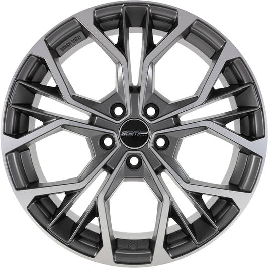 GMP Matisse anthracite matt diamond Alufelge 7.5x19 Zoll ET43 LK 5x112 ML66.5 – Bild 2