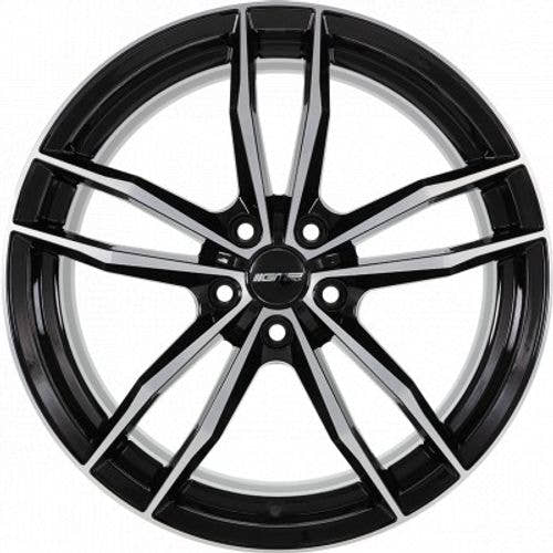GMP Swan black diamond Alufelge 8.5x20 Zoll ET25 LK 5x120 ML72.6 – Bild 2