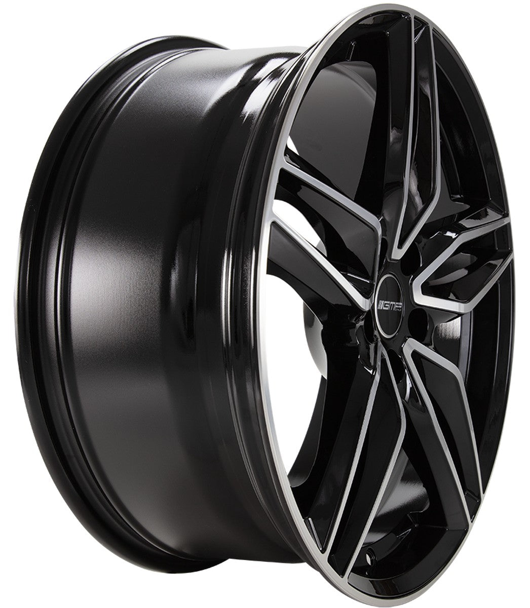 GMP Fasten black diamond Alufelge 7.5x17 Zoll ET35 LK 5x112 ML66.6 – Bild 3