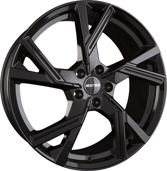 GMP Italia Angel Glossy Black Alufelge 10x21 Zoll ET30 LK 5x112 ML66.6 – Bild 2