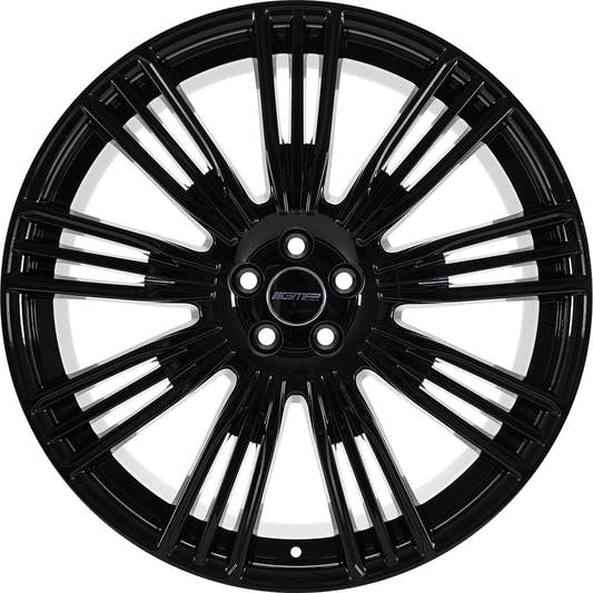 GMP Coventry black glossy Alufelge 9.5x22 Zoll ET49 LK 5x120 ML72.6 – Bild 2