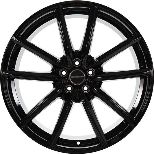 GMP Titan black glossy Alufelge 10.5x22 Zoll ET19 LK 5x112 ML66.5 – Bild 2