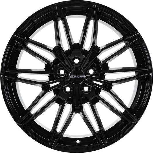 GMP Specter black glossy Alufelge 8x19 Zoll ET43 LK 5x120 ML72.6 – Bild 2