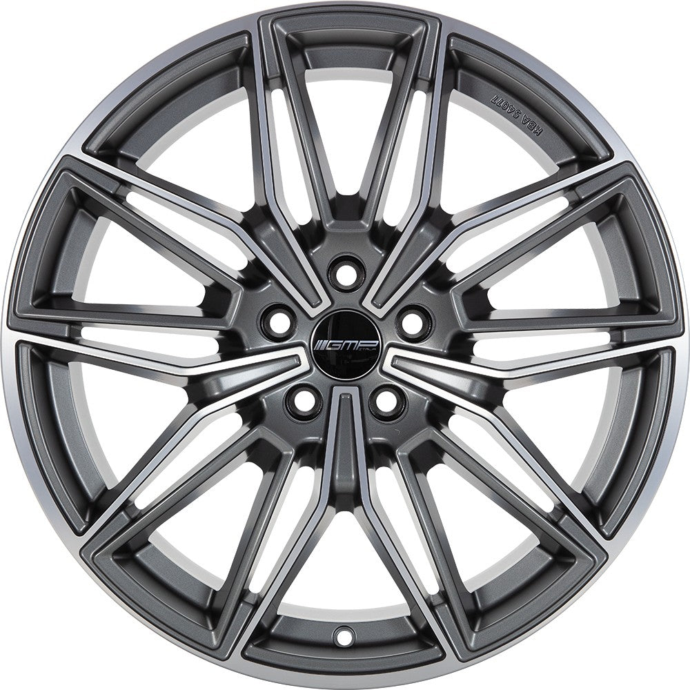 GMP Specter anthracite matt diamond Alufelge 8x18 Zoll ET43 LK 5x120 ML72.6 – Bild 2