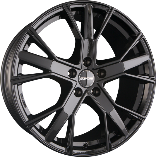 GMP Italia Gunner Glossy Black Alufelge 8.5x20 Zoll ET38 LK 5x112 ML57.1 – Bild 2