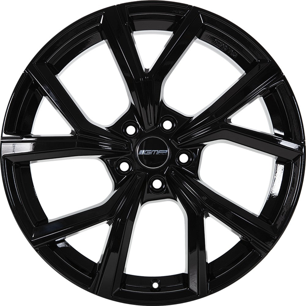 GMP Mentor black glossy Alufelge 8x20 Zoll ET45 LK 5x112 ML66.5 – Bild 2