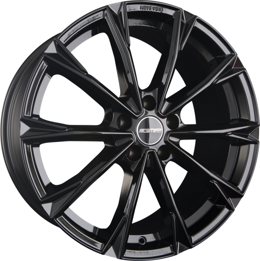 GMP Italia Totale Glossy Black Alufelge 9x21 Zoll ET58.5 LK 5x114.3 ML67.1 – Bild 2