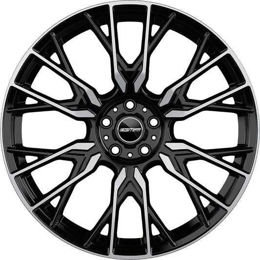 GMP Fender black diamond Alufelge 10x22 Zoll ET34 LK 5x112 ML66.6 – Bild 2