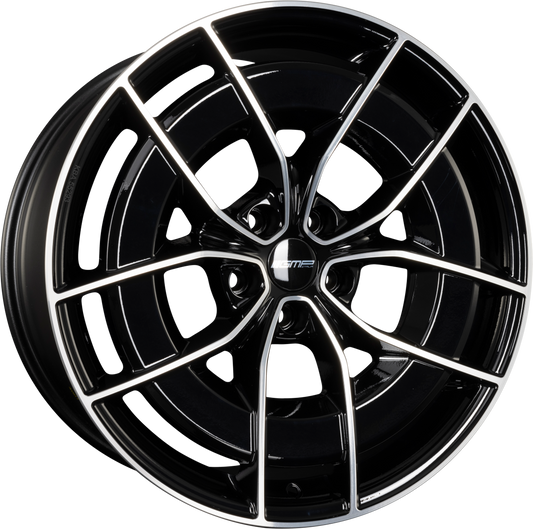 GMP Italia Energia Black Diamond Alufelge 10x22 Zoll ET50 LK 5x112 ML66.6 – Bild 2