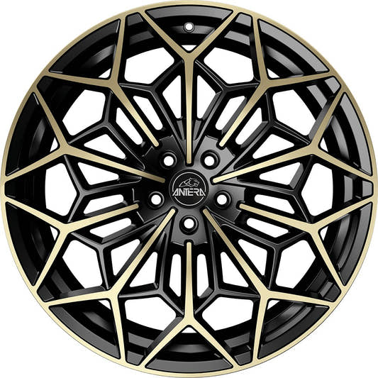 Antera A105 piano black champagne 8.5x21 ET30 - LK5/110 ML65.1