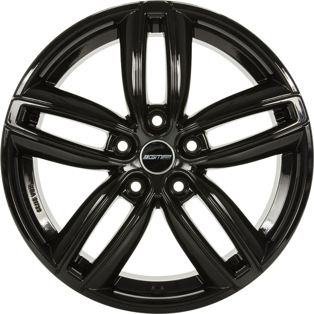 GMP Diva shiny black Alufelge 7.5x18 Zoll ET50 LK 5x112 ML66.6 – Bild 2