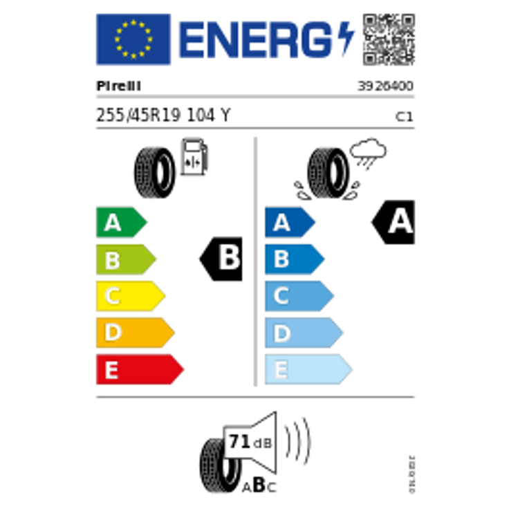 Pirelli Powergy XL 255/45 R19 104Y Sommer – Bild 3