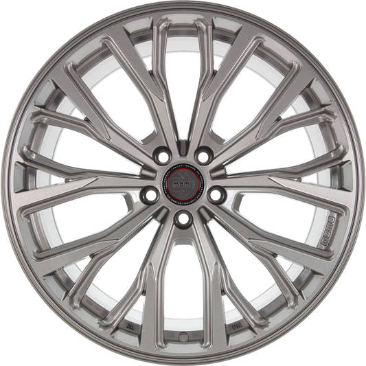 Momo RF02 titan-silver brushed Alufelge 10x20 Zoll ET40 LK 5x112 ML66.6 – Bild 2