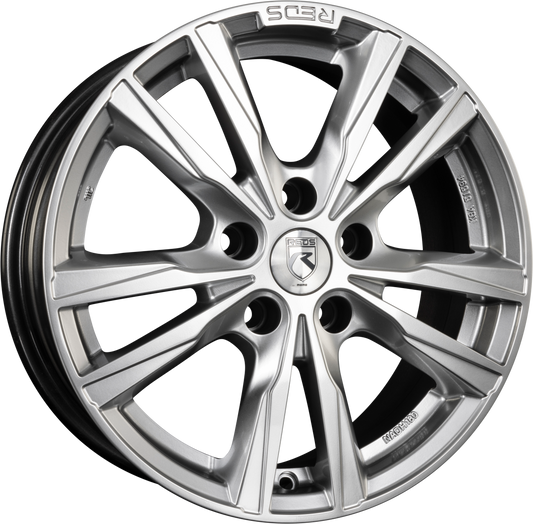 Reds K2 HD Hypersilver Alufelge 7.5x17 Zoll ET38 LK 5x114.3 ML72.3 – Bild 2