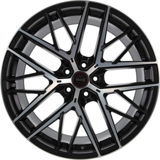Momo RFX01 black matt polish Alufelge 11.5x21 Zoll ET38 LK 5x120 ML74.1 – Bild 2