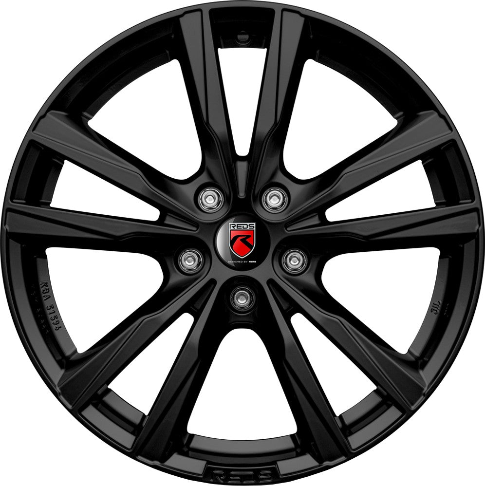 Momo K2 HD black matt Alufelge 6.5x16 Zoll ET40 LK 5x108 ML72.3 – Bild 2