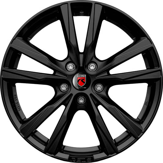 Momo K2 HD black matt Alufelge 7.5x17 Zoll ET30 LK 5x110 ML65.1 – Bild 2