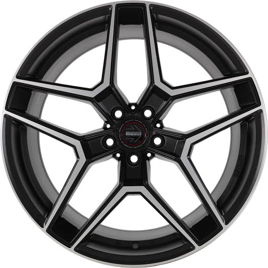 Momo RF06 black matt polish Alufelge 10x20 Zoll ET20 LK 5x112 ML66.6 – Bild 2